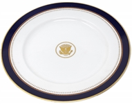 Ronald Reagan White House China Service Plate -- Measures 12.125, Ideal for Display